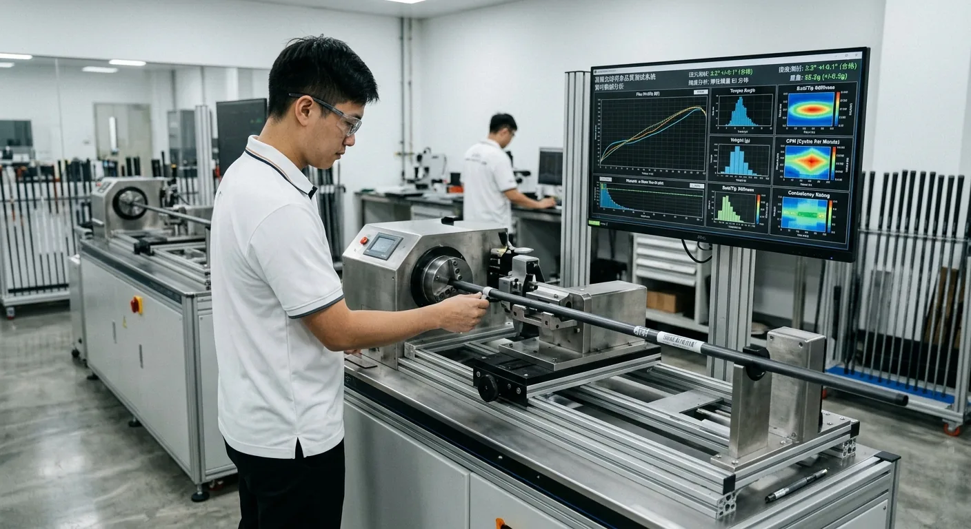 XFIBURST shaft engineered and tested layer by layer
