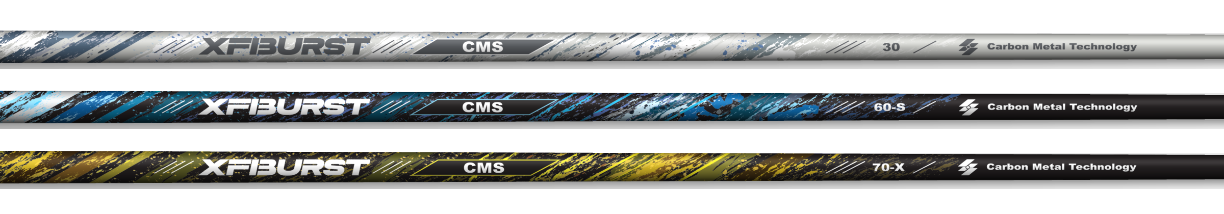 XFIBURST CMS Speed, Balance and Control wood shafts